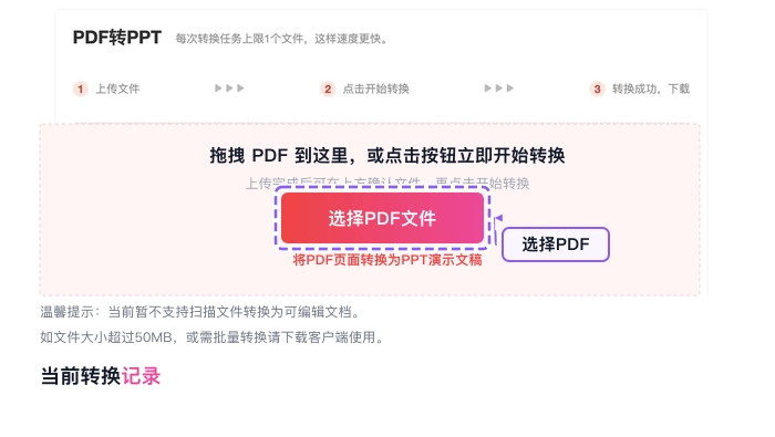 PDF怎么转PPT？办公场景里怎么快速交付 - php中文网