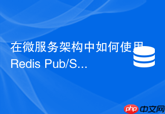 在微服务架构中如何使用redis pub/sub实现配置动态实时刷新