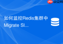 如何监控redis集群中migrate slot数据迁移引发的超时