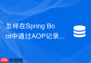 怎样在spring boot中通过aop记录所有redis操作耗时日志