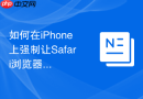 如何在iphone上强制让safari浏览器请求电脑版桌面网页?