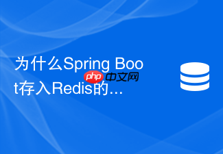 为什么spring boot存入redis的对象会带有class全路径属性