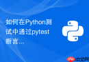 如何在Python测试中通过pytest断言引发的警告
