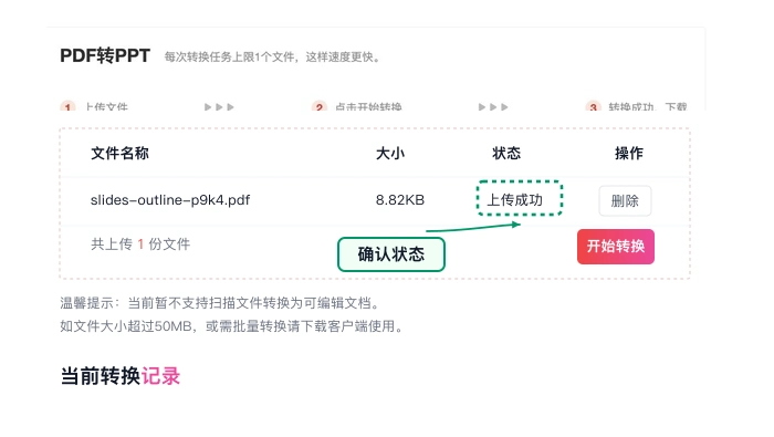 PDF怎么转PPT?批量资料转换前要准备什么