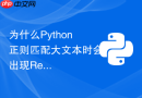 为什么Python正则匹配大文本时会出现ReDoS超时？