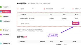 PDF页面怎么保存成图片?临时提交前怎么快速检查