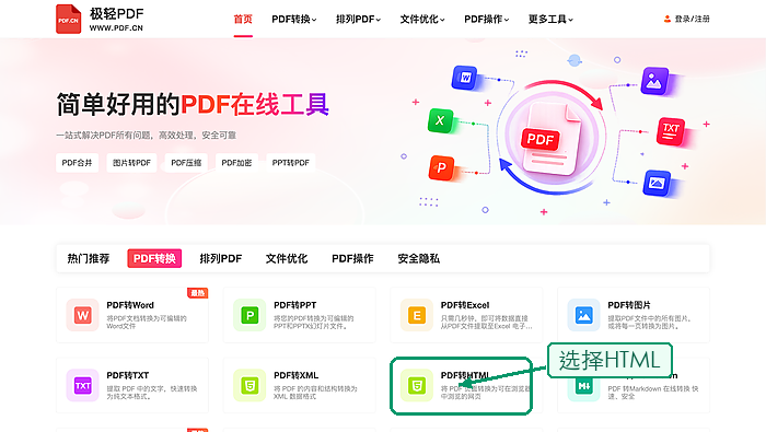PDF怎么转HTML?下载后哪些地方要复查