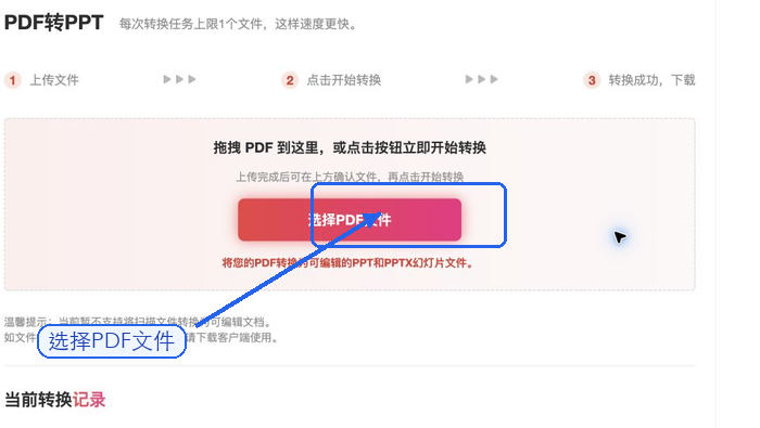 PDF怎么转PPT?在线处理时怎样少踩坑