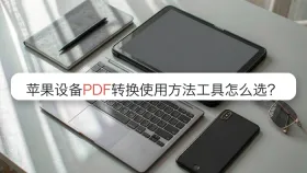 苹果设备PDF转换使用方法工具怎么选？PDF转换使用方法怎么操作？