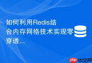 如何利用redis结合内存网格技术实现零穿透的高性能架构?
