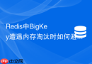 Redis中BigKey遭遇内存淘汰时如何避免服务卡死