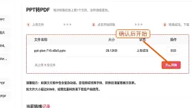 PPT转PDF后怎么检查页面?临时办公怎么更快处理