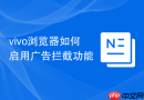 vivo浏览器如何启用广告拦截功能