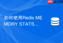 如何使用redis memory stats命令分析内存分布