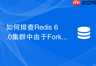 如何排查redis 6.0集群中由于fork耗时过长引起的阻塞