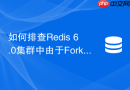 如何排查redis 6.0集群中由于fork耗时过长引起的阻塞