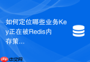 如何定位哪些业务Key正在被Redis内存策略频繁清除