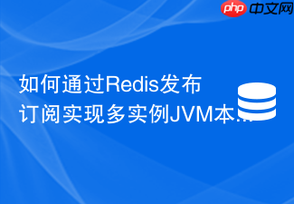 如何通过redis发布订阅实现多实例jvm本地guava缓存的一致性