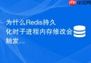 为什么redis持久化时子进程内存修改会触发缺页中断