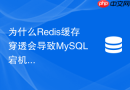 为什么redis缓存穿透会导致mysql宕机以及如何排查修复?