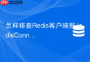 怎样排查Redis客户端报JedisConnectionException超时