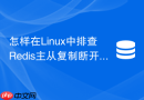怎样在Linux中排查Redis主从复制断开的系统原因
