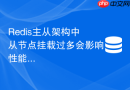 Redis主从架构中从节点挂载过多会影响性能吗？
