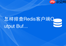 怎样排查Redis客户端Output Buffer溢出问题