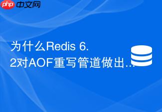 为什么redis 6.2对aof重写管道做出了重大改进