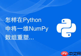 怎样在python中将一维numpy数组重塑为三维矩阵