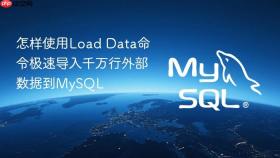 怎样使用Load Data命令极速导入千万行外部数据到MySQL