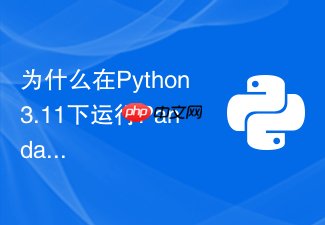为什么在python3.11下运行pandas清洗任务速度会大幅提升?