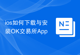 ios如何下載與安裝OK交易所App