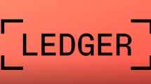 Steps to create a Ledger wallet application