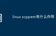 linux scppem有什么作用