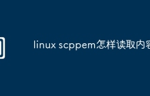 linux scppem怎样读取内容