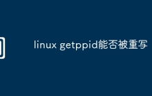 linux getppid能否被重写