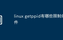 linux getppid有哪些限制条件