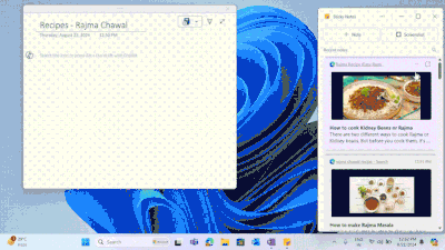 微软更新稳定版便笺（Sticky Notes）应用：新增窗口置顶、复制笔