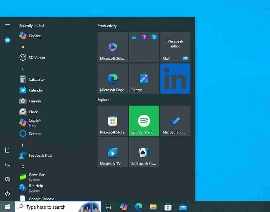 Win10 开始菜单将引入账号管理器：3 种新布局测试中