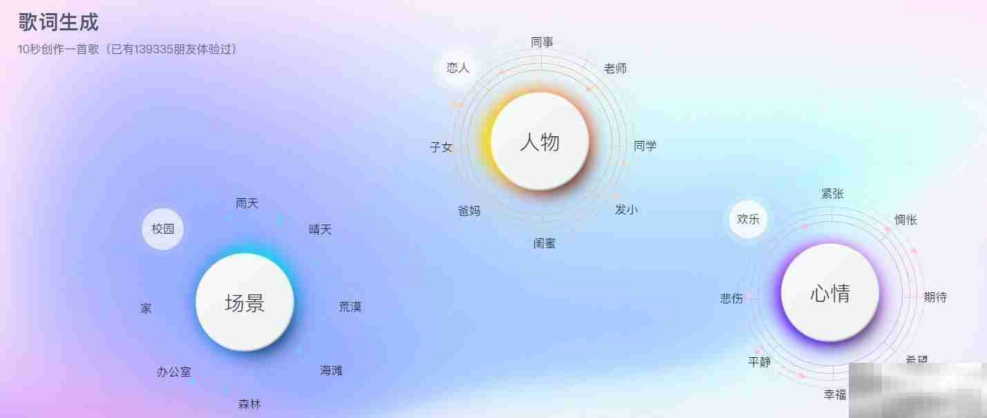 歌词自动生成器在线使用地址分享