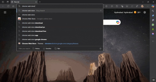 微软“围堵”谷歌浏览器：Bing 搜索“Chrome Web Store”跳推荐