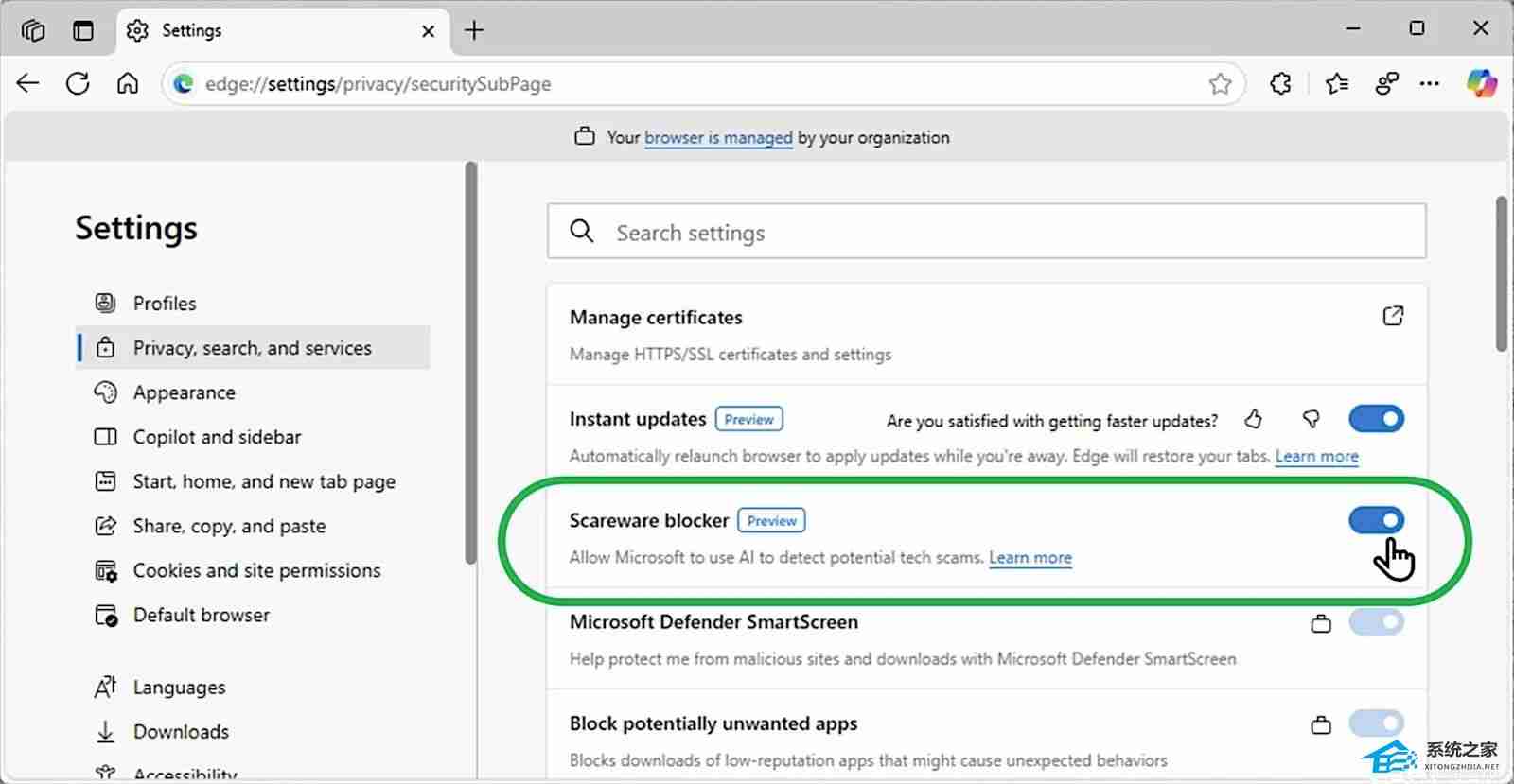 微软 Edge 浏览器 133 稳定版发布：内置恶意软件恐吓拦截器