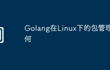 Golang在Linux下的包管理如何