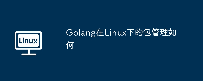 Golang在Linux下的包管理如何 - 小浪云数据