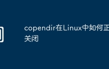 copendir在Linux中如何正确关闭