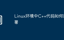 Linux环境中C++代码如何部署