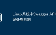 Linux系统中Swagger API错误处理机制