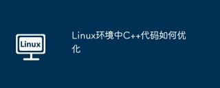 Linux环境中C++代码如何优化