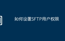 如何设置SFTP用户权限